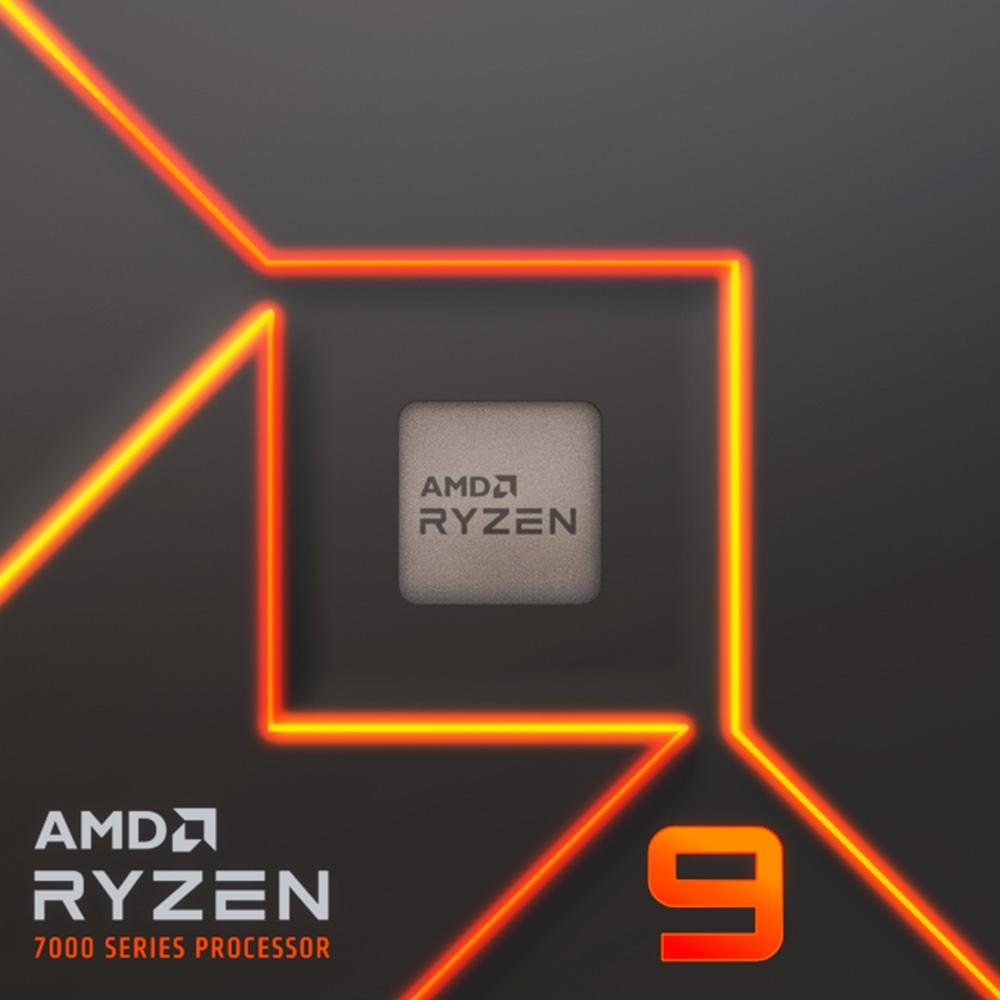 Processador AMD Ryzen 9 7900, 5.4GHz Max Turbo, Cache 76MB, AM5, 12 Núcleos, Vídeo Integrado - 100-100000590BOX Processador AMD Ryzen 9 7900, 5.4GHz Max Turbo, Cache 76MB, AM5, 12 Núcleos, Vídeo Integrado - 100-100000590BOX