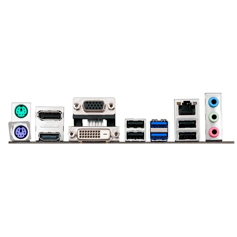 Placa-Mãe ASUS p/ Intel LGA 1150 mATX B85M-E/BR, 4xDDR3 DP/HDMI/DVI/VGA, USB 3.0 Boost, PCIe-X16, CrossfireX, SATA  6GB/s