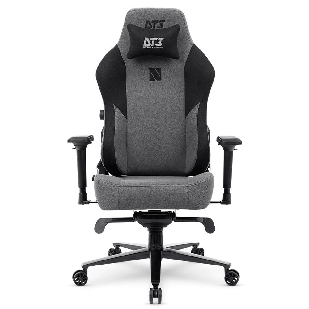 Cadeira Gamer Ergonômica DT3 Nero, Até 140kg, com Almofada, Reclinável, Braço 4D, Cilindro de Gás Classe 4, Grafite - 13748-3 Cadeira Gamer Ergonômica DT3 Nero, Até 140kg, com Almofada, Reclinável, Braço 4D, Cilindro de Gás Classe 4, Grafite - 13748-3