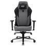 Cadeira Gamer Ergonômica DT3 Nero,  Até 140kg, com Almofada, Reclinável, Braço 4D, Cilindro de Gás Classe 4, Grafite - 13748-3