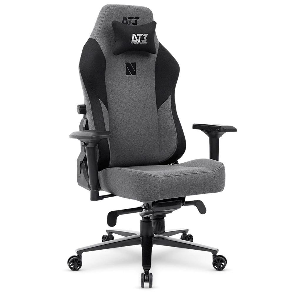Cadeira Gamer Ergonômica DT3 Nero, Até 140kg, com Almofada, Reclinável, Braço 4D, Cilindro de Gás Classe 4, Grafite - 13748-3 Cadeira Gamer Ergonômica DT3 Nero, Até 140kg, com Almofada, Reclinável, Braço 4D, Cilindro de Gás Classe 4, Grafite - 13748-3