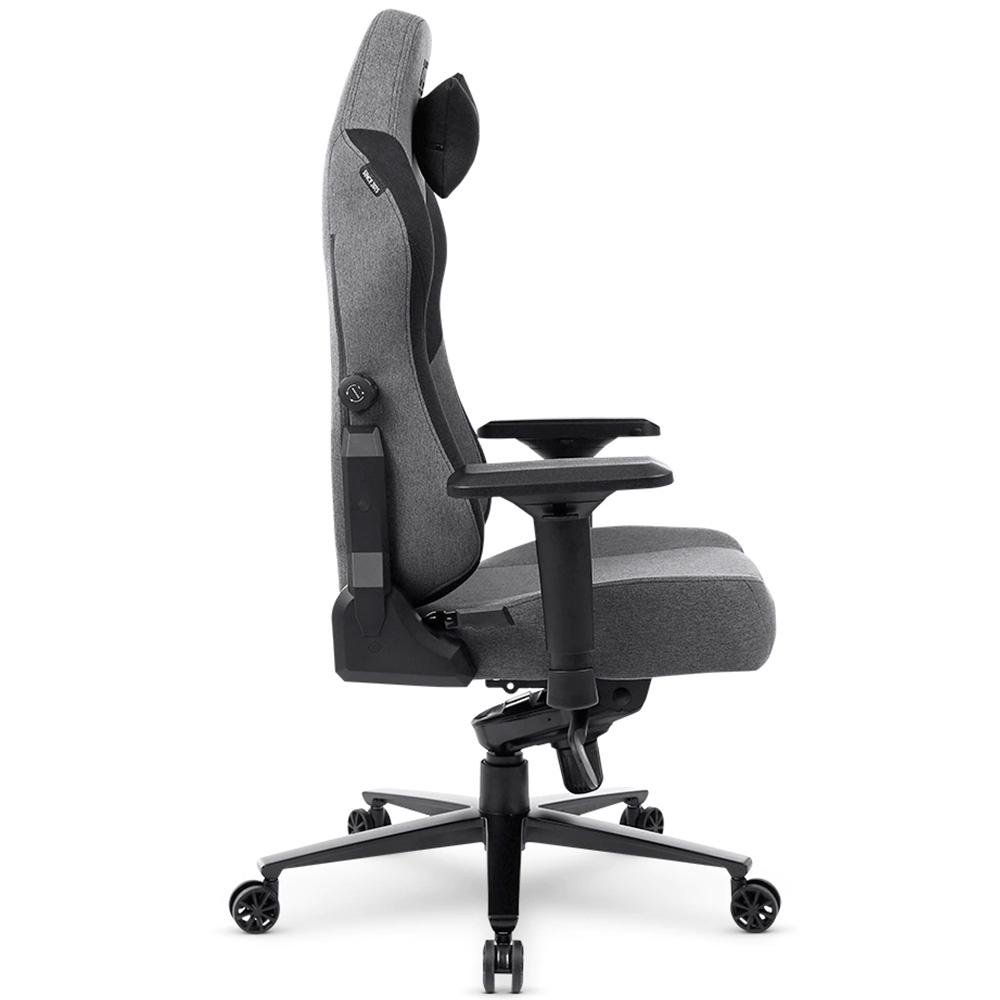 Cadeira Gamer Ergonômica DT3 Nero, Até 140kg, com Almofada, Reclinável, Braço 4D, Cilindro de Gás Classe 4, Grafite - 13748-3 Cadeira Gamer Ergonômica DT3 Nero, Até 140kg, com Almofada, Reclinável, Braço 4D, Cilindro de Gás Classe 4, Grafite - 13748-3