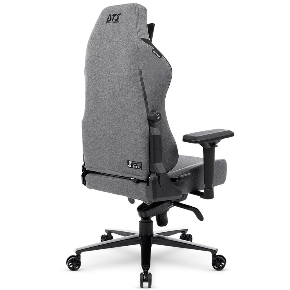 Cadeira Gamer Ergonômica DT3 Nero, Até 140kg, com Almofada, Reclinável, Braço 4D, Cilindro de Gás Classe 4, Grafite - 13748-3 Cadeira Gamer Ergonômica DT3 Nero, Até 140kg, com Almofada, Reclinável, Braço 4D, Cilindro de Gás Classe 4, Grafite - 13748-3