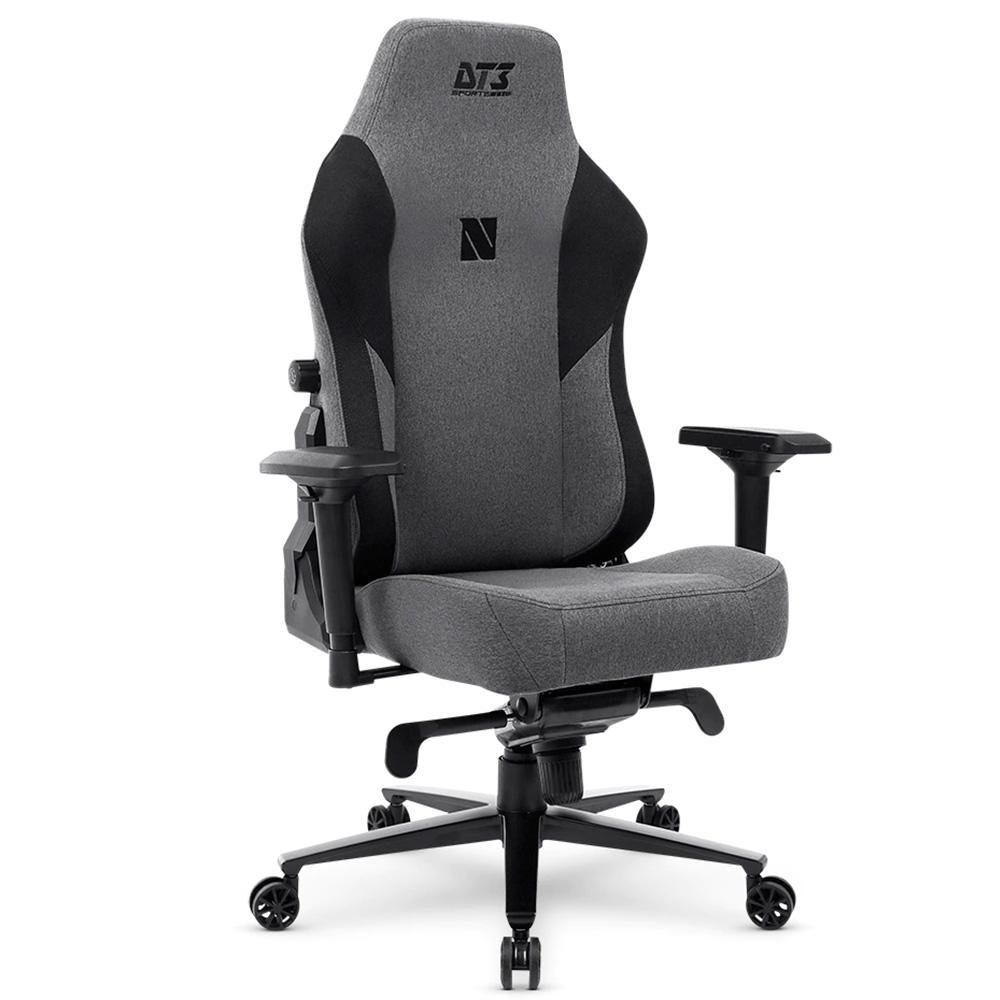 Cadeira Gamer Ergonômica DT3 Nero, Até 140kg, com Almofada, Reclinável, Braço 4D, Cilindro de Gás Classe 4, Grafite - 13748-3 Cadeira Gamer Ergonômica DT3 Nero, Até 140kg, com Almofada, Reclinável, Braço 4D, Cilindro de Gás Classe 4, Grafite - 13748-3