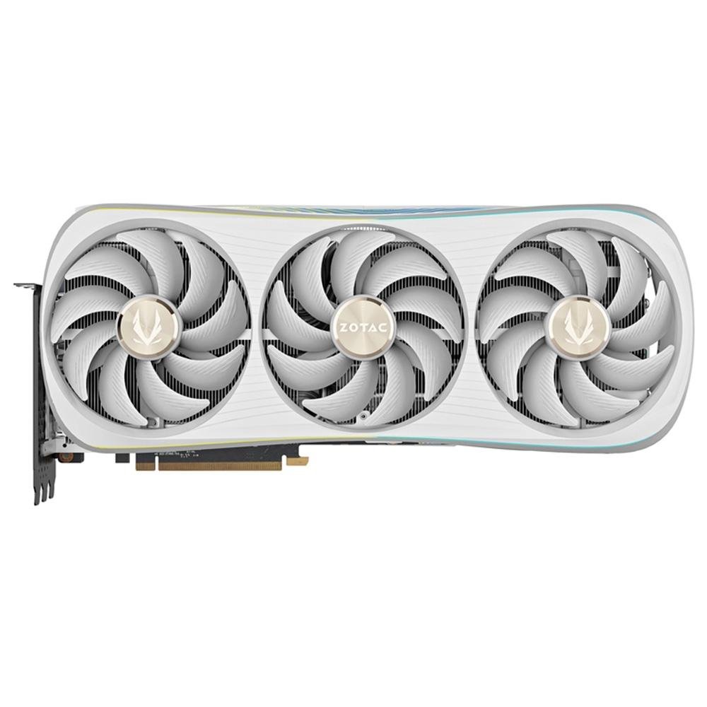 グラフィックボード・グラボ・ビデオカード GeForce RTX 4090 AMP Extreme AIRO WHITE Placa de Video RTX 4090 AIRO White Zotac | KaBuM!