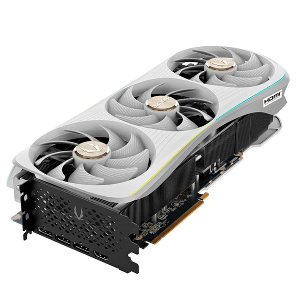 グラフィックボード・グラボ・ビデオカード GeForce RTX 4090 AMP Extreme AIRO WHITE Placa de Video RTX 4090 AIRO White Zotac | KaBuM!