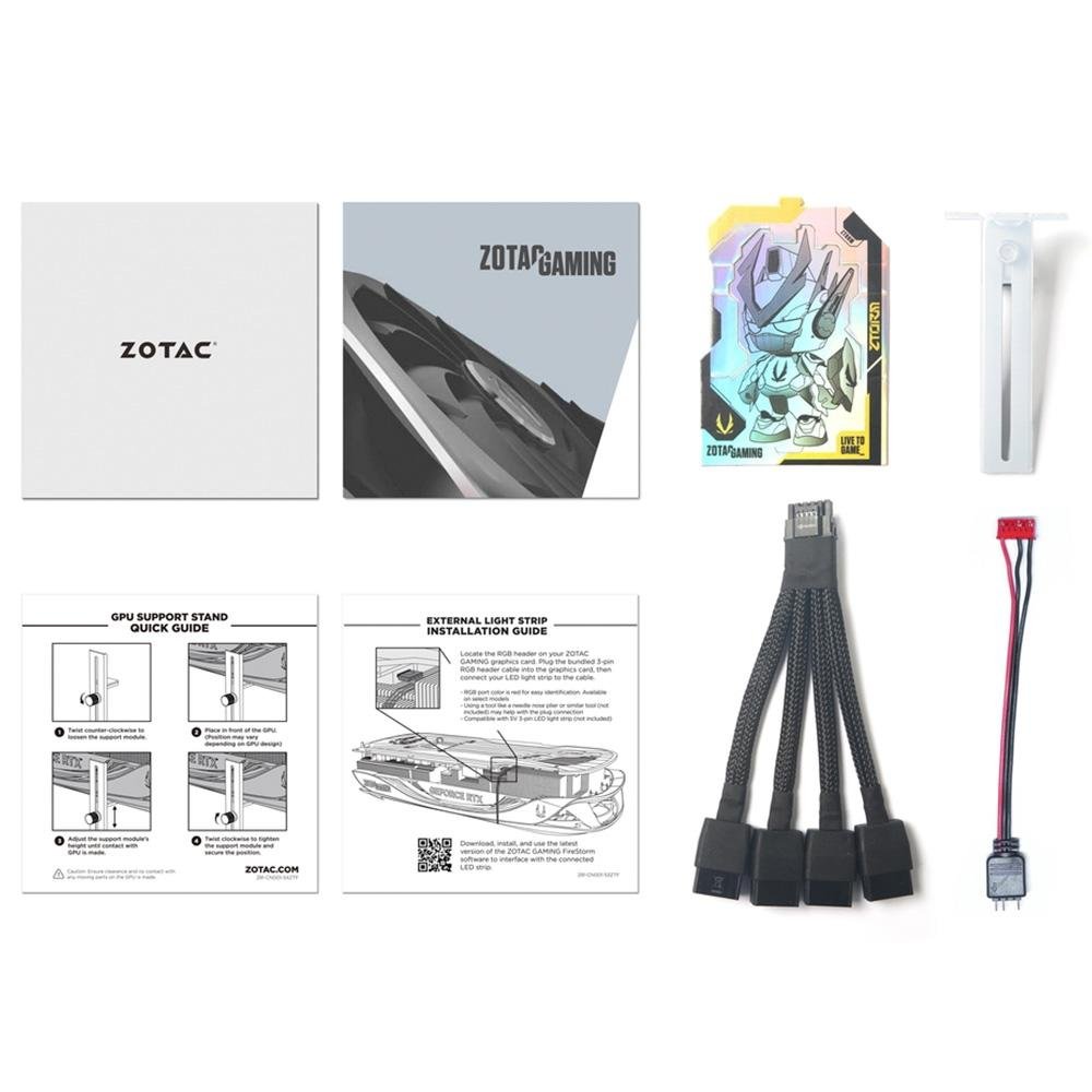 Placa de Video RTX 4090 AIRO White Zotac | KaBuM!