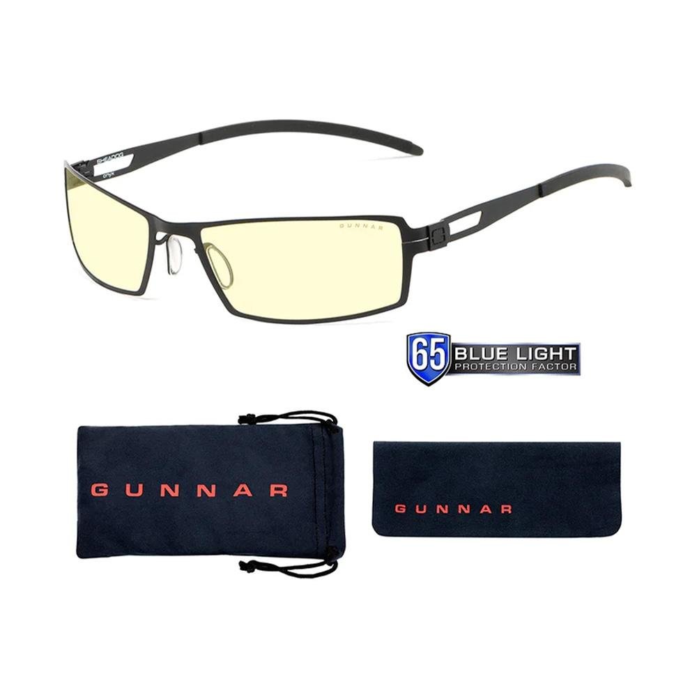 Óculos Gamer Gunnar Sheadog, Lente Âmbar, Armação Mercúrio - G0005-C011