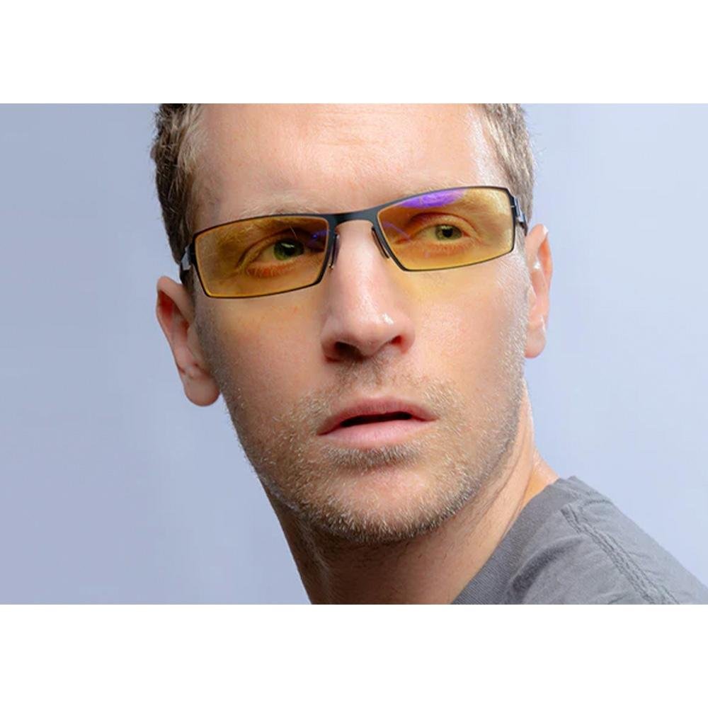 Óculos Gamer Gunnar Sheadog, Lente Âmbar, Armação Mercúrio - G0005-C011