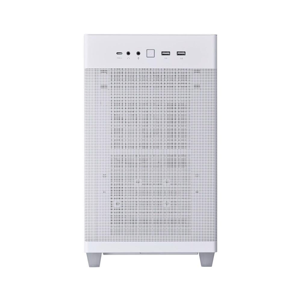 Gabinete Asus Prime AP201 Mesh, Mini Tower, Micro-ATX, Branco - 90DC00G3-B30000 Gabinete Asus Prime AP201 Mesh, Mini Tower, Micro-ATX, Branco - 90DC00G3-B30000