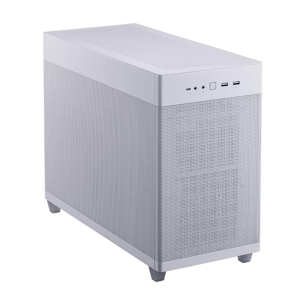 Gabinete Asus Prime AP201 Mesh, Mini Tower, Micro-ATX, Branco - 90DC00G3-B30000 Gabinete Asus Prime AP201 Mesh, Mini Tower, Micro-ATX, Branco - 90DC00G3-B30000