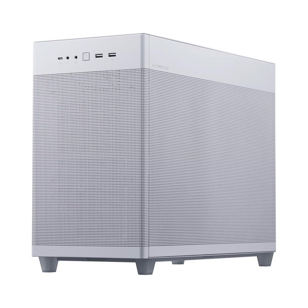 Gabinete Asus Prime AP201 Mesh, Mini Tower, Micro-ATX, Branco - 90DC00G3-B30000 Gabinete Asus Prime AP201 Mesh, Mini Tower, Micro-ATX, Branco - 90DC00G3-B30000