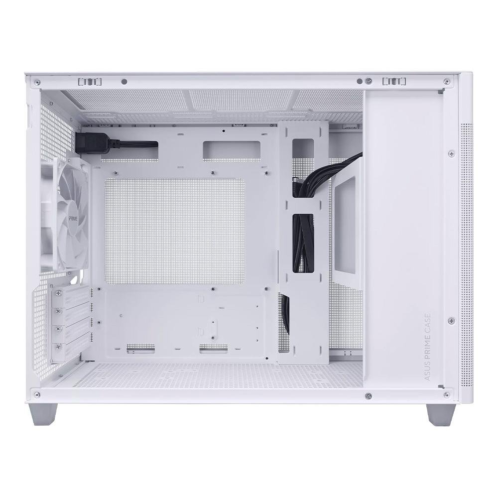 Gabinete Asus Prime AP201 Mesh, Mini Tower, Micro-ATX, Branco - 90DC00G3-B30000 Gabinete Asus Prime AP201 Mesh, Mini Tower, Micro-ATX, Branco - 90DC00G3-B30000