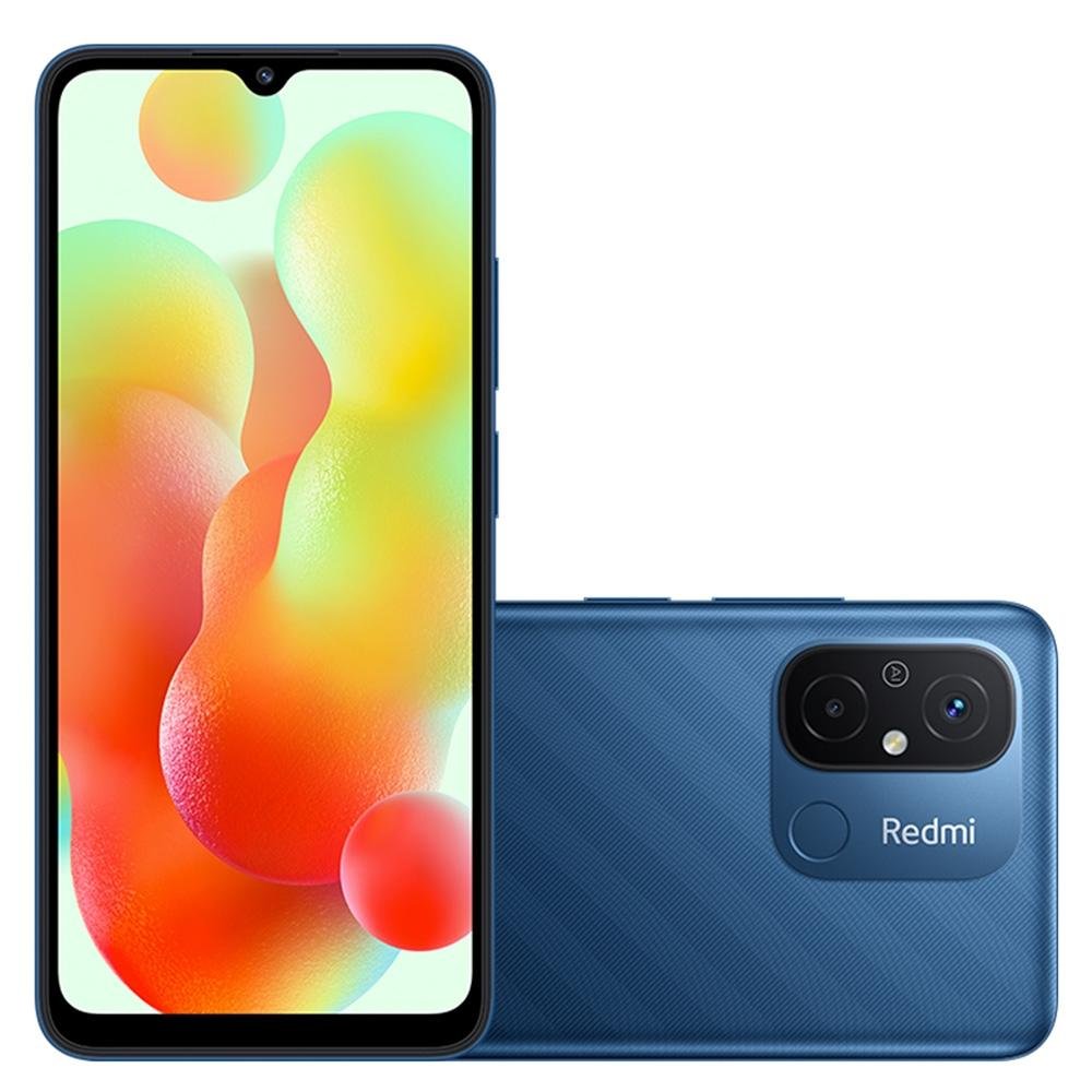 Smartphone Xiaomi Redmi 12C, 128GB, 4GB RAM, Azul