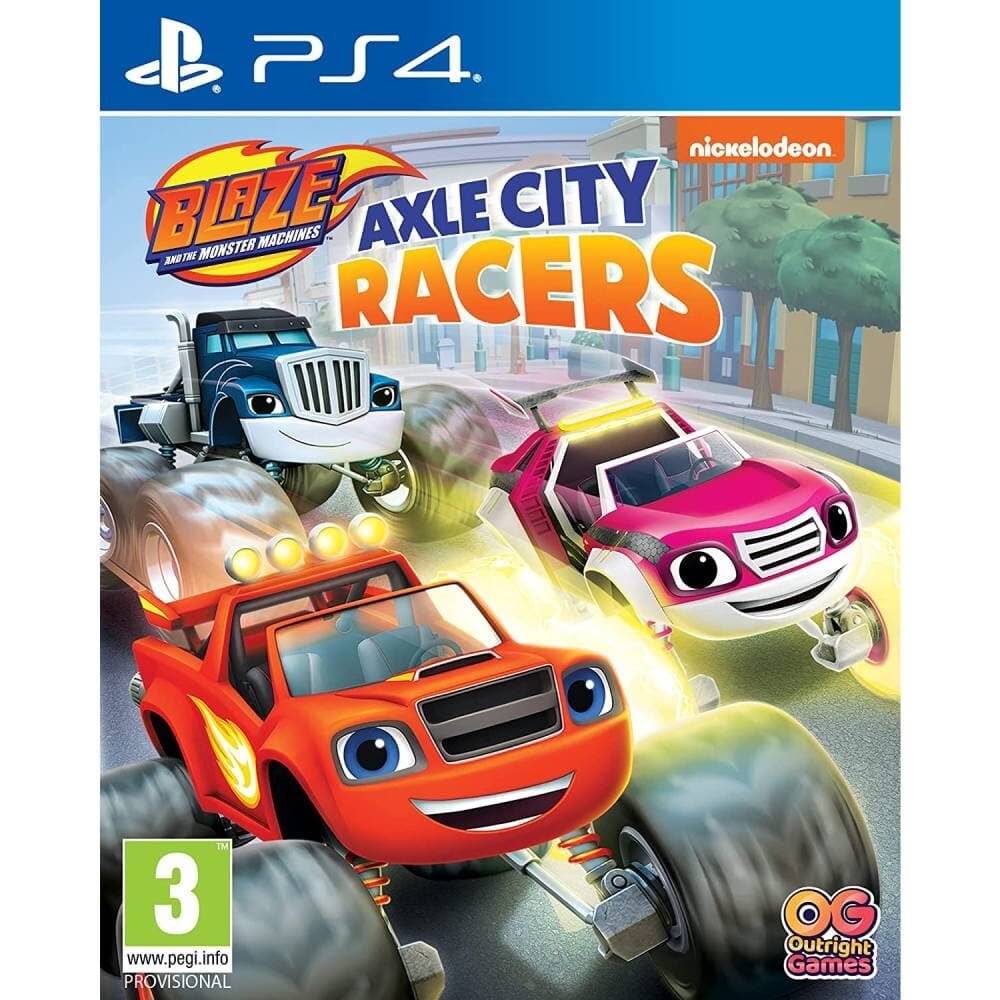 Jogo Blaze And The Monster Machines: Axle City Racers, PS4