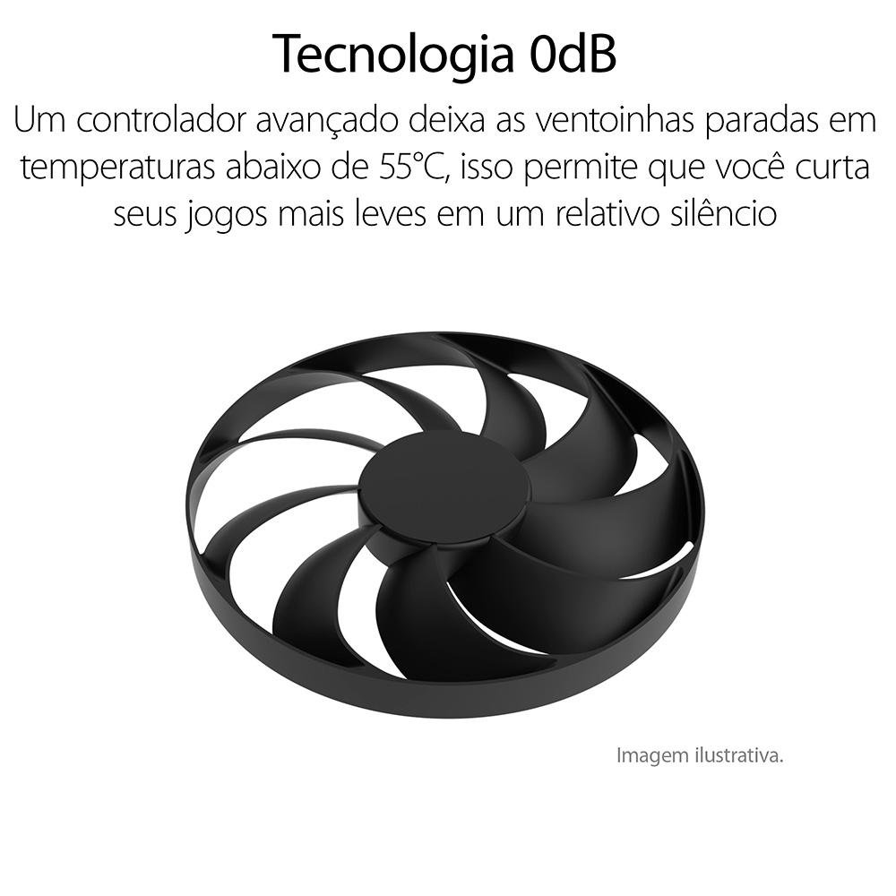 Placa de Vídeo RTX 4070 Asus OC Edition NVIDIA GeForce, 12 GB GDDR6X, DLSS 3, Ray Tracing - DUAL-RTX4070-O12G Placa de Vídeo RTX 4070 Asus OC Edition NVIDIA GeForce, 12 GB GDDR6X, DLSS 3, Ray Tracing - DUAL-RTX4070-O12G