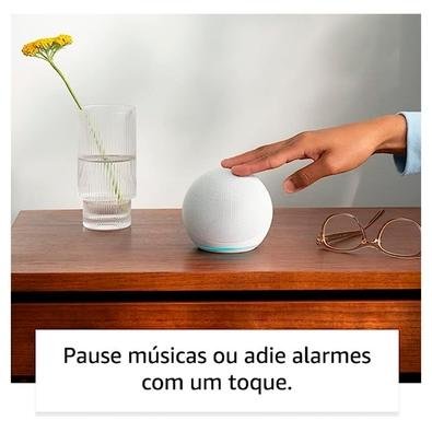 Echo Dot 5ª geração Amazon, com Alexa, Smart Speaker, Branco