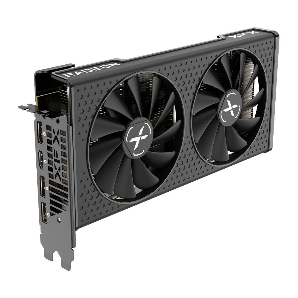 Placa de Vídeo RX 7600 Series Graphics Cards XFX AMD Radeon, 8GB GDDR6 – RX-76PSWFTFY