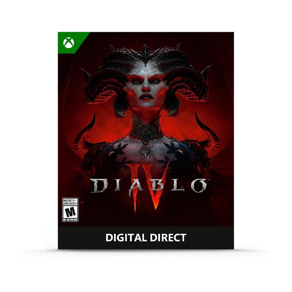 Console Xbox Series X Microsoft Bundle Diablo IV, Preto - RRT-00033 Console Xbox Series X Microsoft Bundle Diablo IV, Preto - RRT-00033