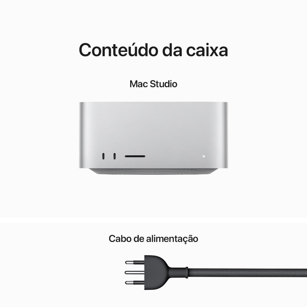 Macデスクトップ Mac Studio M2 Max (12CPU/38GPU/64GB/1TB) Mac Studio Apple M1 Max 24gpu 32gb Ram 512gb Ssd Box | MercadoLivre