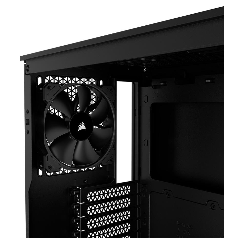 Gabinete Gamer Corsair 3000D Airflow, Mid-Tower, ATX, Lateral em Vidro Temperado, 2x FAN, Preto - CC-9011251-WW Gabinete Gamer Corsair 3000D Airflow, Mid-Tower, ATX, Lateral em Vidro Temperado, 2x FAN, Preto - CC-9011251-WW