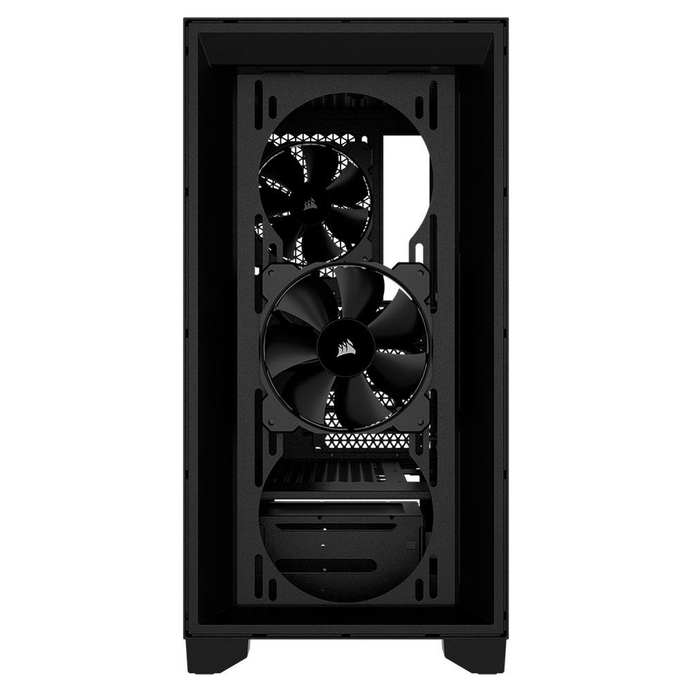 Gabinete Gamer Corsair 3000D Airflow, Mid-Tower, ATX, Lateral em Vidro Temperado, 2x FAN, Preto - CC-9011251-WW Gabinete Gamer Corsair 3000D Airflow, Mid-Tower, ATX, Lateral em Vidro Temperado, 2x FAN, Preto - CC-9011251-WW