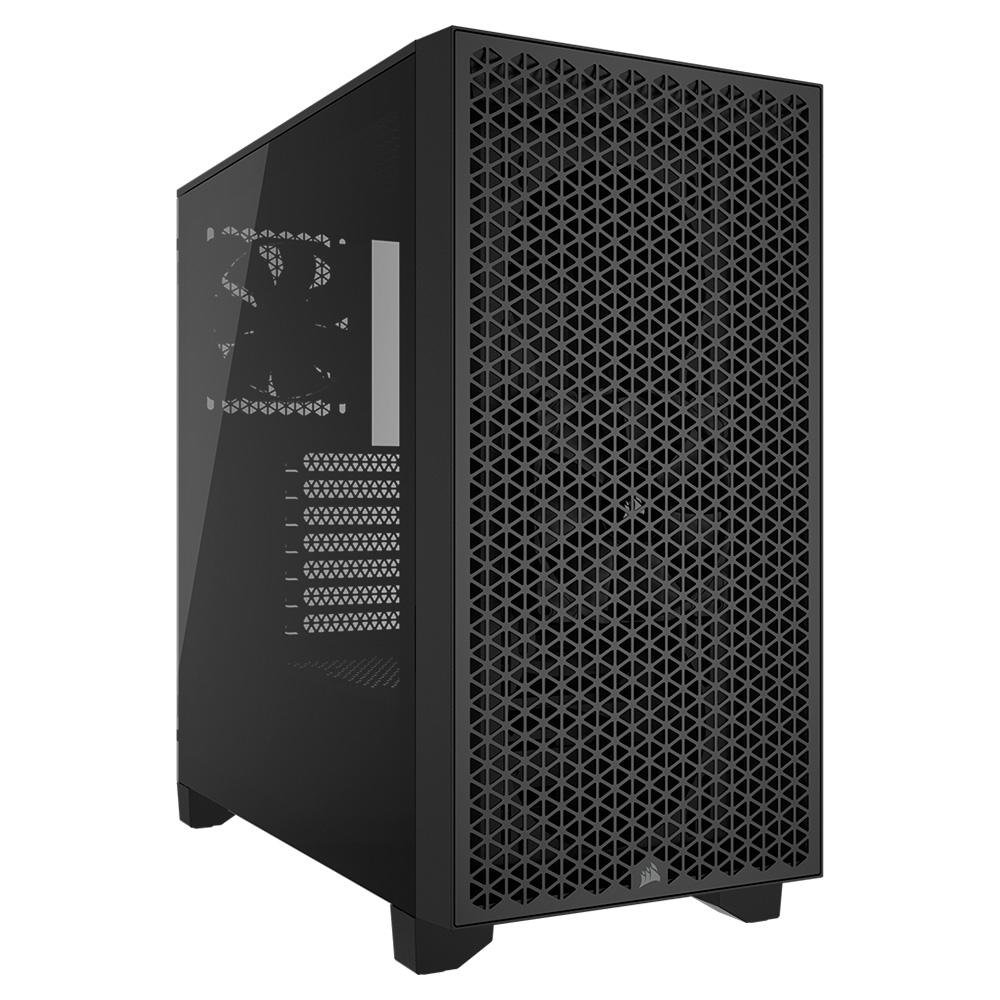 Gabinete Gamer Corsair 3000D Airflow, Mid-Tower, ATX, Lateral em Vidro Temperado, 2x FAN, Preto - CC-9011251-WW Gabinete Gamer Corsair 3000D Airflow, Mid-Tower, ATX, Lateral em Vidro Temperado, 2x FAN, Preto - CC-9011251-WW