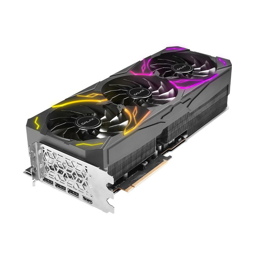Placa de Vídeo RTX 4090 SG 1-Click OC Galax NVIDIA GeForce, 24 GB GDDR6X, ARGB, DLSS, G-Sync, 384 bits - 49NXM5MD6DSGBR Placa de Vídeo RTX 4090 SG 1-Click OC Galax NVIDIA GeForce, 24 GB GDDR6X, ARGB, DLSS, G-Sync, 384 bits - 49NXM5MD6DSGBR