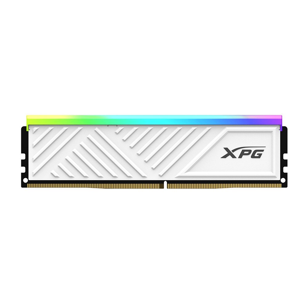 Memória RAM XPG Spectrix D35G, RGB, 32GB (2x16GB), 3200MHz, DDR4, CL16, Branco - AX4U320016G16A-DTWHD35G Memória RAM XPG Spectrix D35G, RGB, 32GB (2x16GB), 3200MHz, DDR4, CL16, Branco - AX4U320016G16A-DTWHD35G