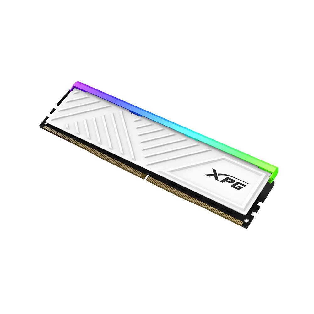 Memória RAM XPG Spectrix D35G, RGB, 32GB (2x16GB), 3200MHz, DDR4, CL16, Branco - AX4U320016G16A-DTWHD35G Memória RAM XPG Spectrix D35G, RGB, 32GB (2x16GB), 3200MHz, DDR4, CL16, Branco - AX4U320016G16A-DTWHD35G