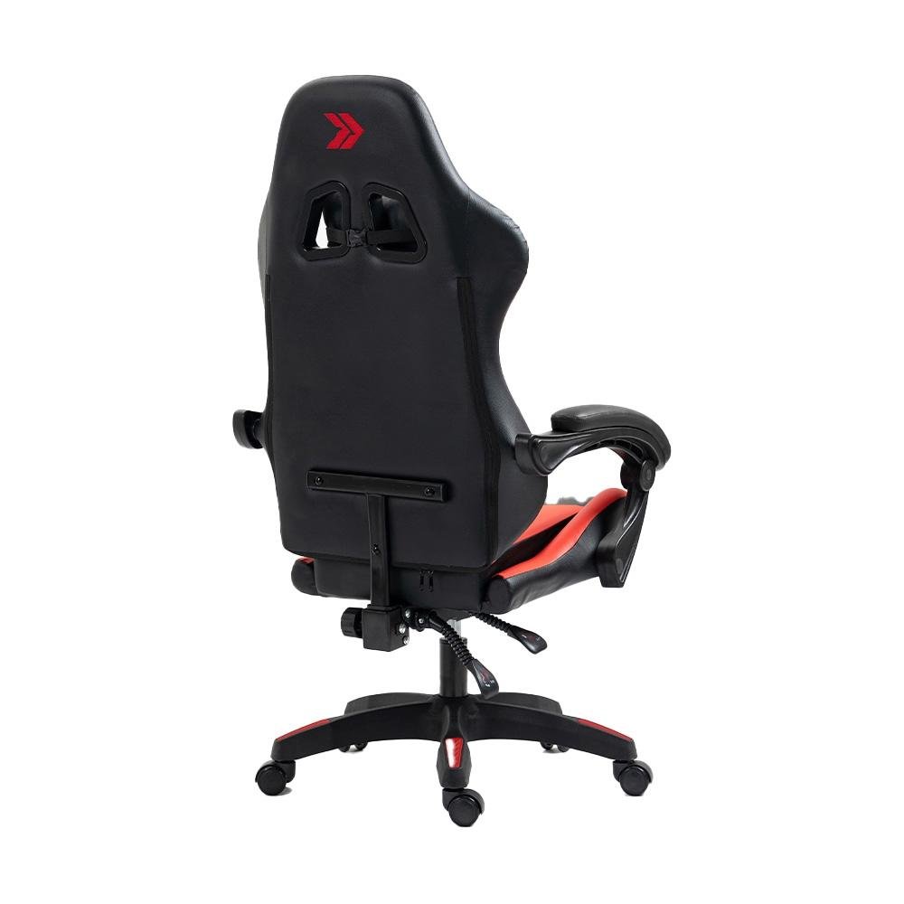 Cadeira Gamer KBM! GAMING CG200, Preto e Vermelho - Pistão Classe 4, Almofadas cabeça e lombar - KGCG200PTVM Cadeira Gamer KBM! GAMING CG200, Preto e Vermelho - Pistão Classe 4, Almofadas cabeça e lombar - KGCG200PTVM