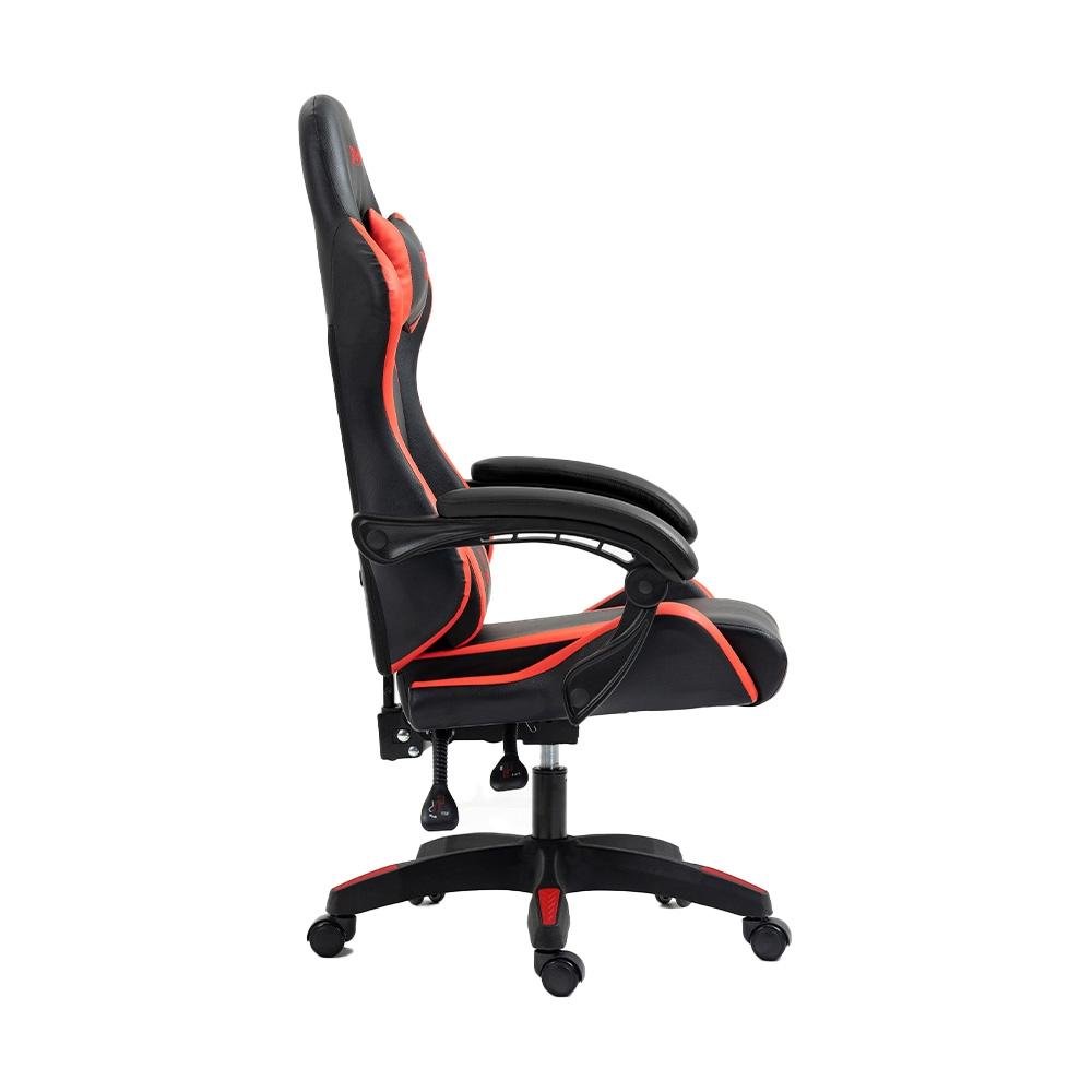 Cadeira Gamer KBM! GAMING CG200, Preto e Vermelho - Pistão Classe 4, Almofadas cabeça e lombar - KGCG200PTVM Cadeira Gamer KBM! GAMING CG200, Preto e Vermelho - Pistão Classe 4, Almofadas cabeça e lombar - KGCG200PTVM