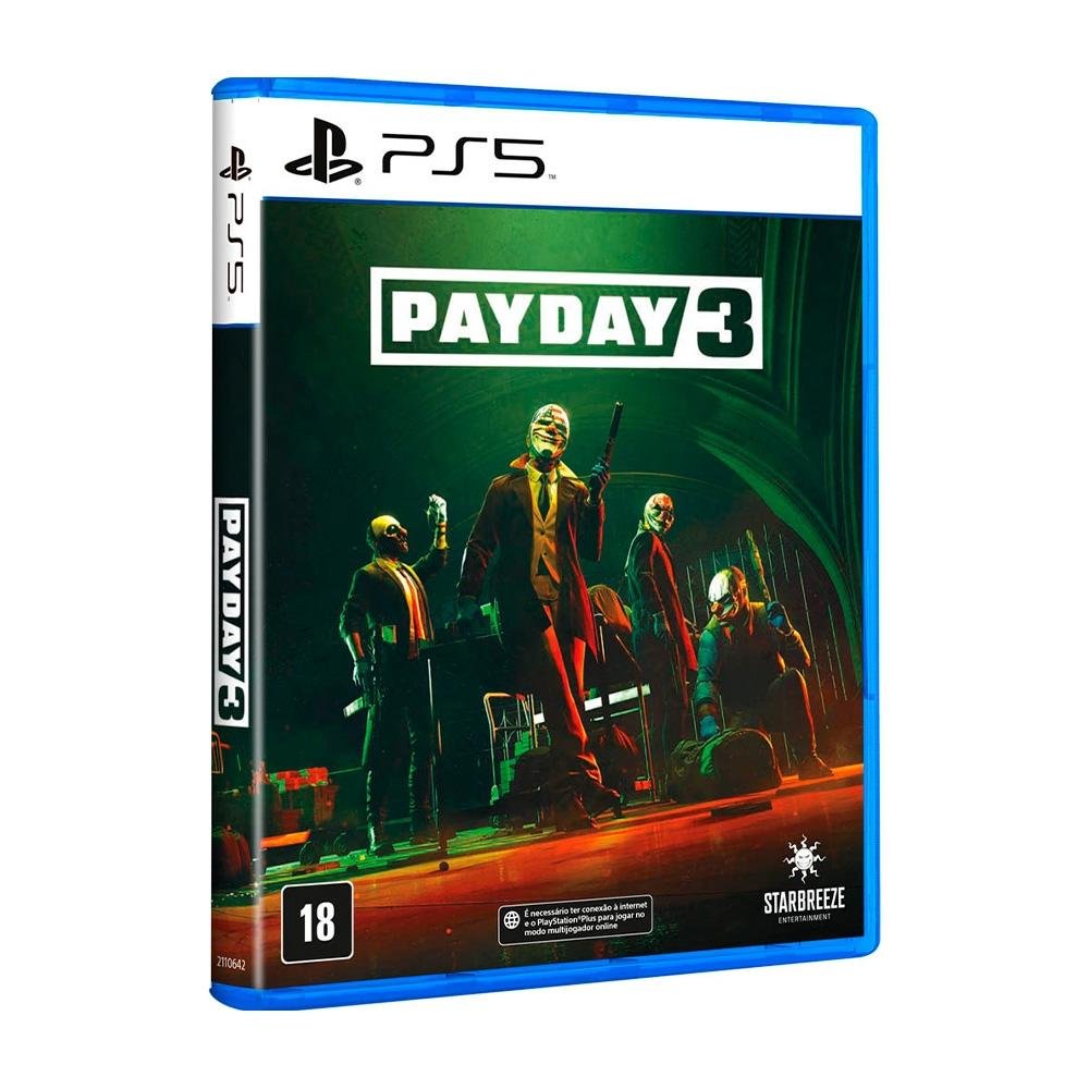 Jogo Pay Day 3, PS5 - PL000001PS5 Jogo Pay Day 3, PS5 - PL000001PS5