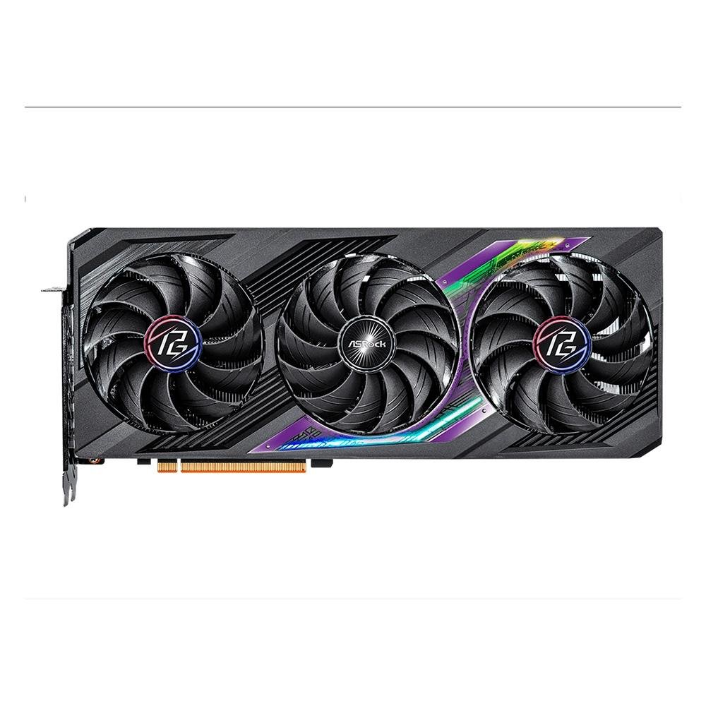 Placa de Vídeo RX 7700 XT Phantom Gaming 12G OC ASRock AMD Radeon, 12GB, GDDR6, Ray Tracing - 90-GA4LZZ-00UANF Placa de Vídeo RX 7700 XT Phantom Gaming 12G OC ASRock AMD Radeon, 12GB, GDDR6, Ray Tracing - 90-GA4LZZ-00UANF