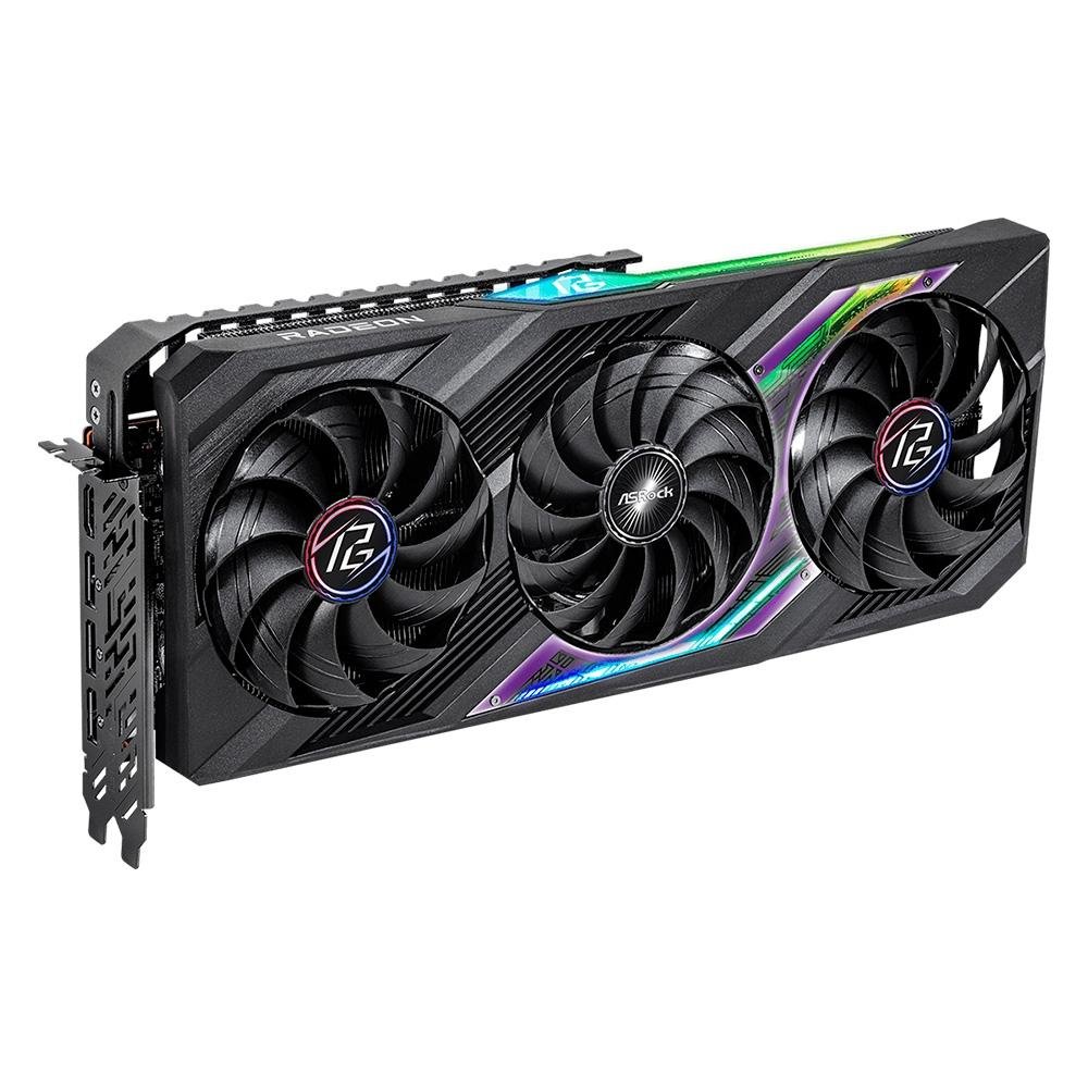 Placa de Vídeo RX 7700 XT Phantom Gaming 12G OC ASRock AMD Radeon, 12GB, GDDR6, Ray Tracing - 90-GA4LZZ-00UANF Placa de Vídeo RX 7700 XT Phantom Gaming 12G OC ASRock AMD Radeon, 12GB, GDDR6, Ray Tracing - 90-GA4LZZ-00UANF