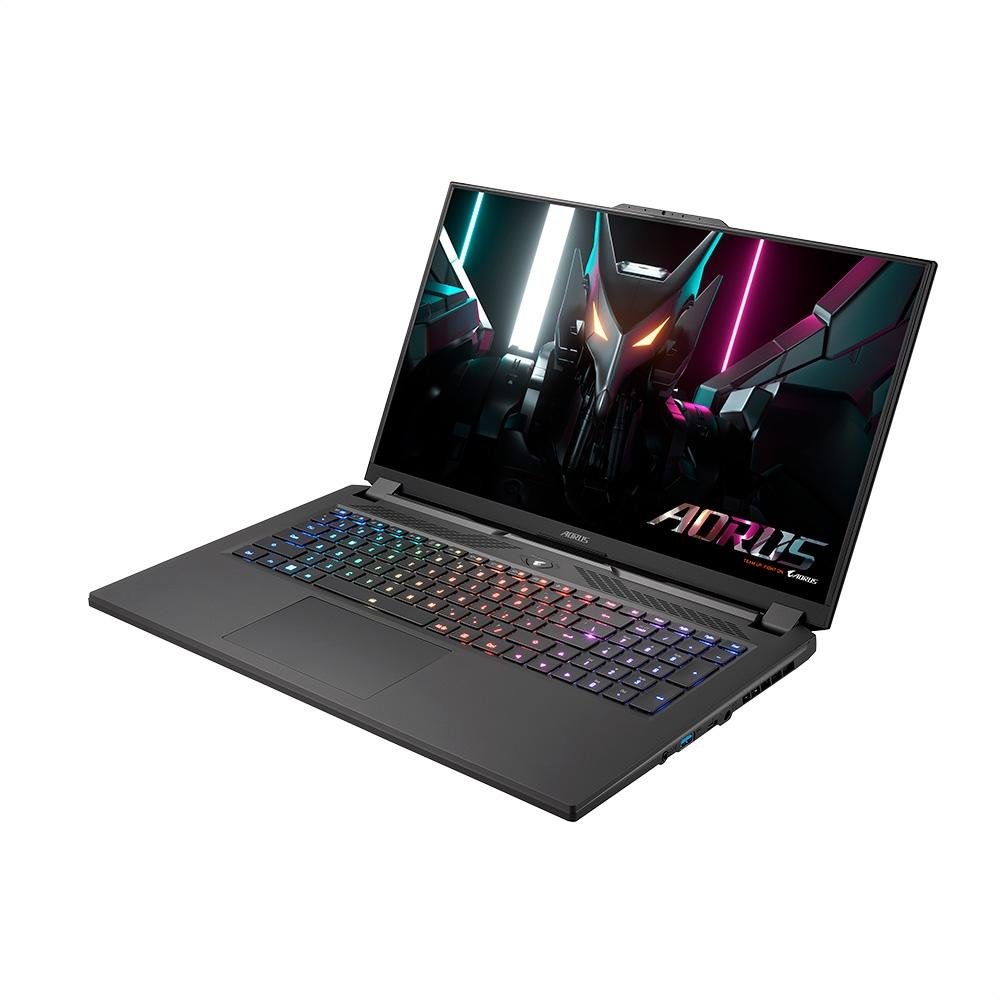 Notebook Gamer AORUS 17X AXF Intel Core i9-13900HX, 16GB RAM, RTX 4080, 1TB SSD, Tela 17.3"" QHD 240Hz , Windows 11 Pro, Preto - AORUS 17X AXF-B4BR694SP - view 6
