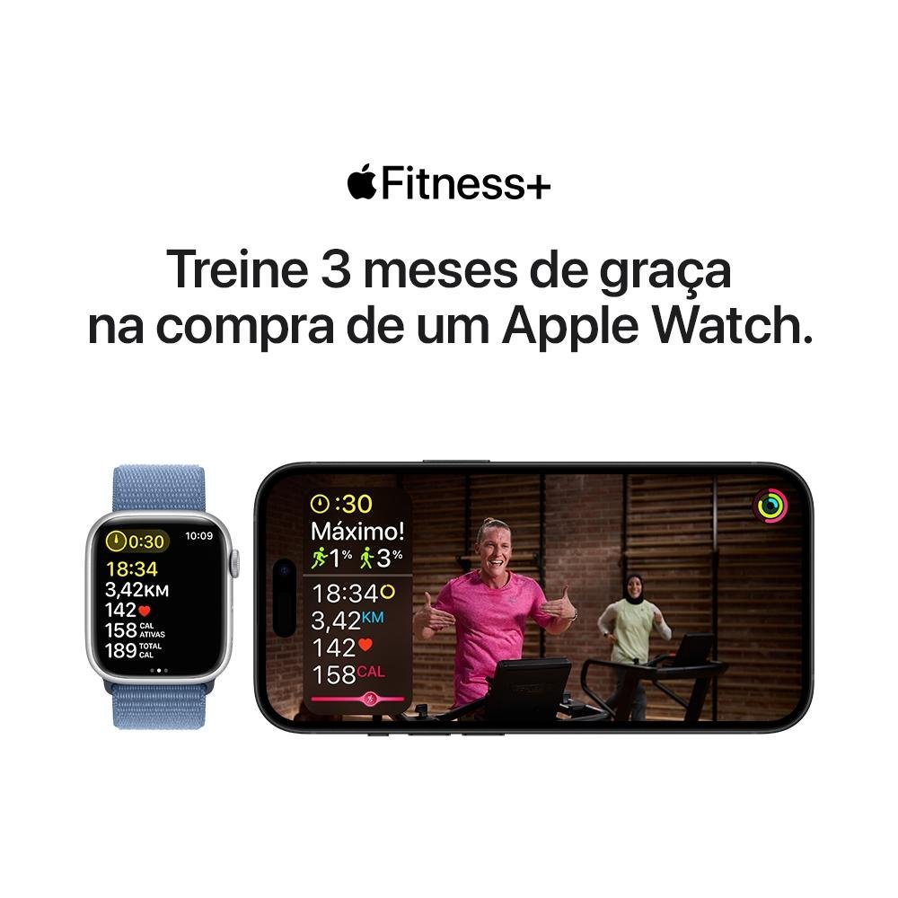 Apple Watch SE GPS, Caixa Estelar 44mm | KaBuM!