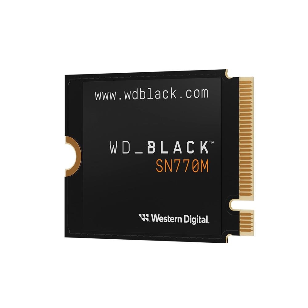 SSD WD SN770M, 500GB, M.2, Leitura: 5000 MB/s e Gravação: 4000 MB/s, Preto - WDS500G3X0G-00CHY0 SSD WD SN770M, 500GB, M.2, Leitura: 5000 MB/s e Gravação: 4000 MB/s, Preto - WDS500G3X0G-00CHY0
