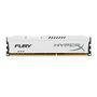 Memória HyperX Fury, 8GB, 1866MHz, DDR3, CL10, Branco - HX318C10FW/8