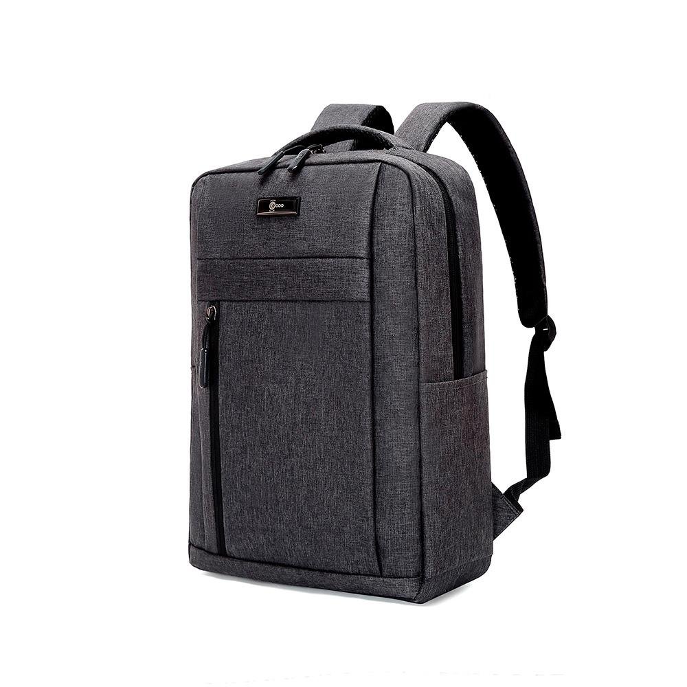 Mochila para Notebook Lecoo 15.6", Resistente a Umidade e Respingos de Água, Cinza - BG01