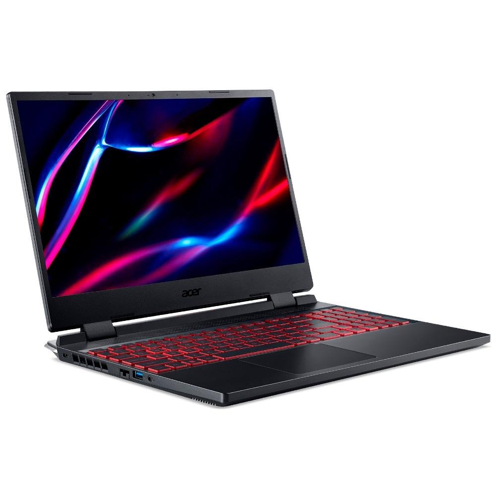 Notebook Gamer Acer Nitro 5 Intel Core i7-12650H, 8GB RAM, GeForce RTX 3050, SSD 512GB, 15,6" FHD 144Hz, Win 11 Home, Preto - AN515-58-78BZ Notebook Gamer Acer Nitro 5 Intel Core i7-12650H, 8GB RAM, GeForce RTX 3050, SSD 512GB, 15,6" FHD 144Hz, Win 11 Home, Preto - AN515-58-78BZ