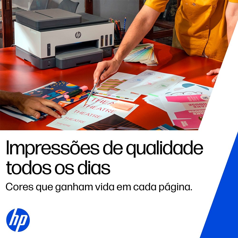 Impressora Multifuncional HP Smart Tank 794, Wi-Fi - Tanque de Tinta Colorida Duplex USB, Bivolt - 2G9Q9A#AK4 Impressora Multifuncional HP Smart Tank 794, Wi-Fi - Tanque de Tinta Colorida Duplex USB, Bivolt - 2G9Q9A#AK4