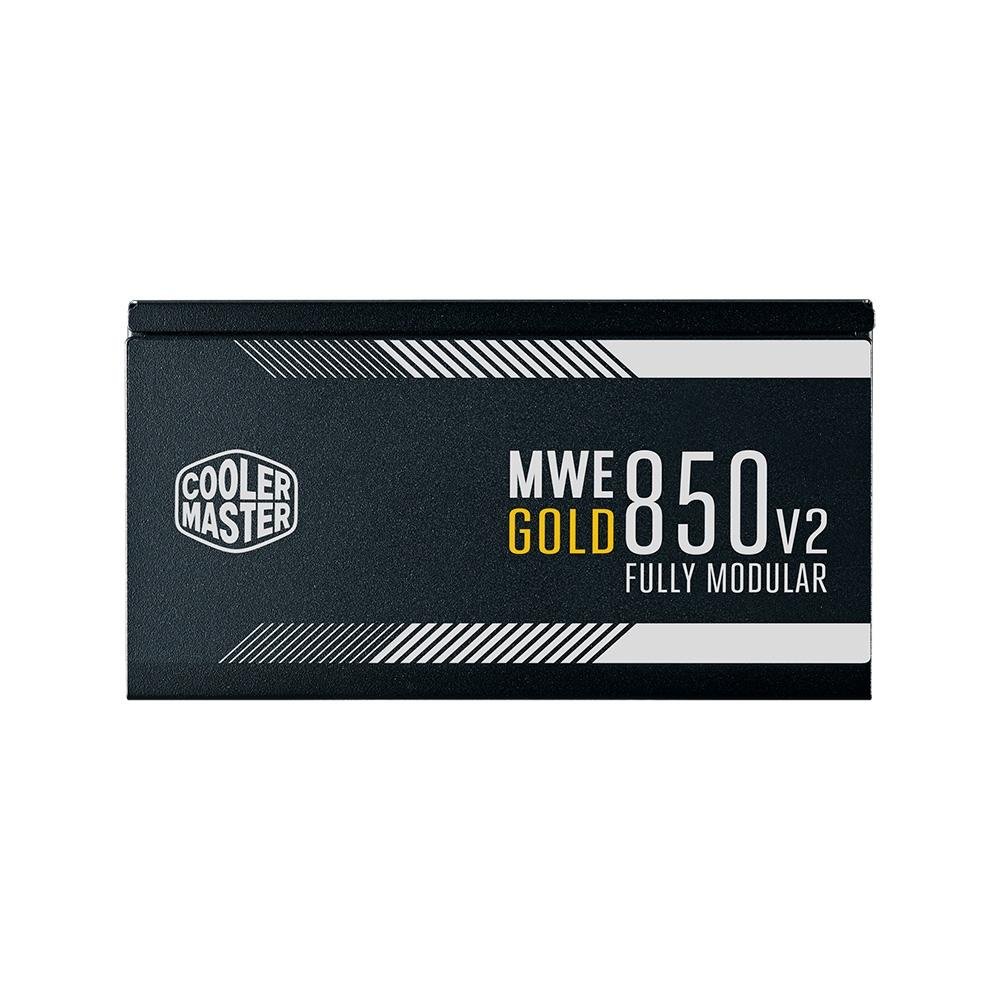 Fonte Cooler Master 850W, 80 Plus Gold, Modular, PFC Ativo, Bivolt, Sem Cabo, Branco - MPE-8501-AFAAG-GWO