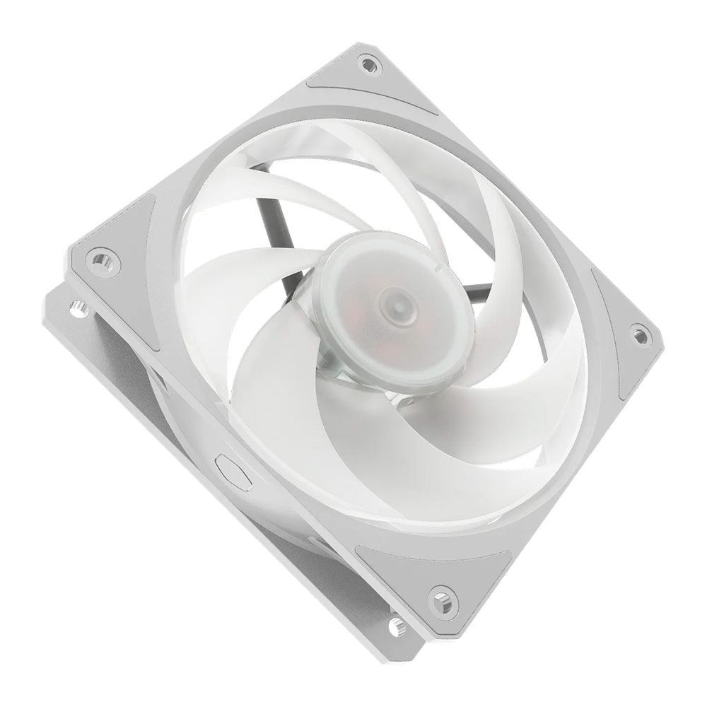 Cooler FAN Cooler Master Mobius 120P, 120mm, ARGB, Branco - MFZ-M2DW-24NP2-R1