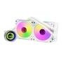 Water Cooler Lian-Li GA II Trinity SL-INF, RGB, 240mm, AMD, Intel, Branco - GA2T24INW