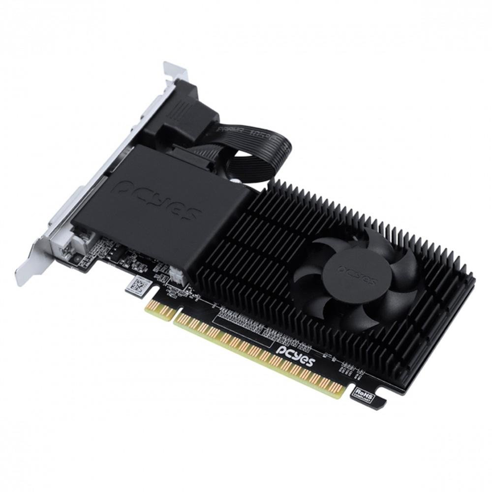 Placa de Vídeo R5 220 PCYes Projeto Edge Low Profile, AMD Radeon 2GB, DDR3 - PPER5DR3LPBR