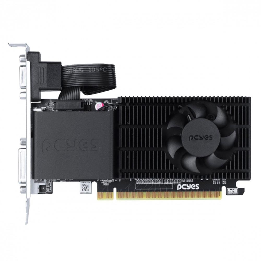 Placa de Vídeo R5 220 PCYes Projeto Edge Low Profile, AMD Radeon 2GB, DDR3 - PPER5DR3LPBR