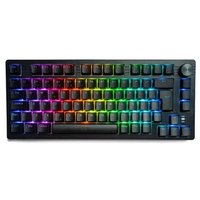 Teclado Sem Fio Mecânico Gamer Husky Nomadic, RGB, Switch Gateron G Pro Red, Bluetooth, ABNT2, Preto - HTG800PTVR