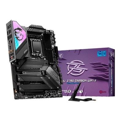 Placa-Mãe MSI MPG Z790 Carbon, Intel, ATX, DDR5, RGB, Wi-Fi II, Preto - MPG Z790 CARBON WIFI II