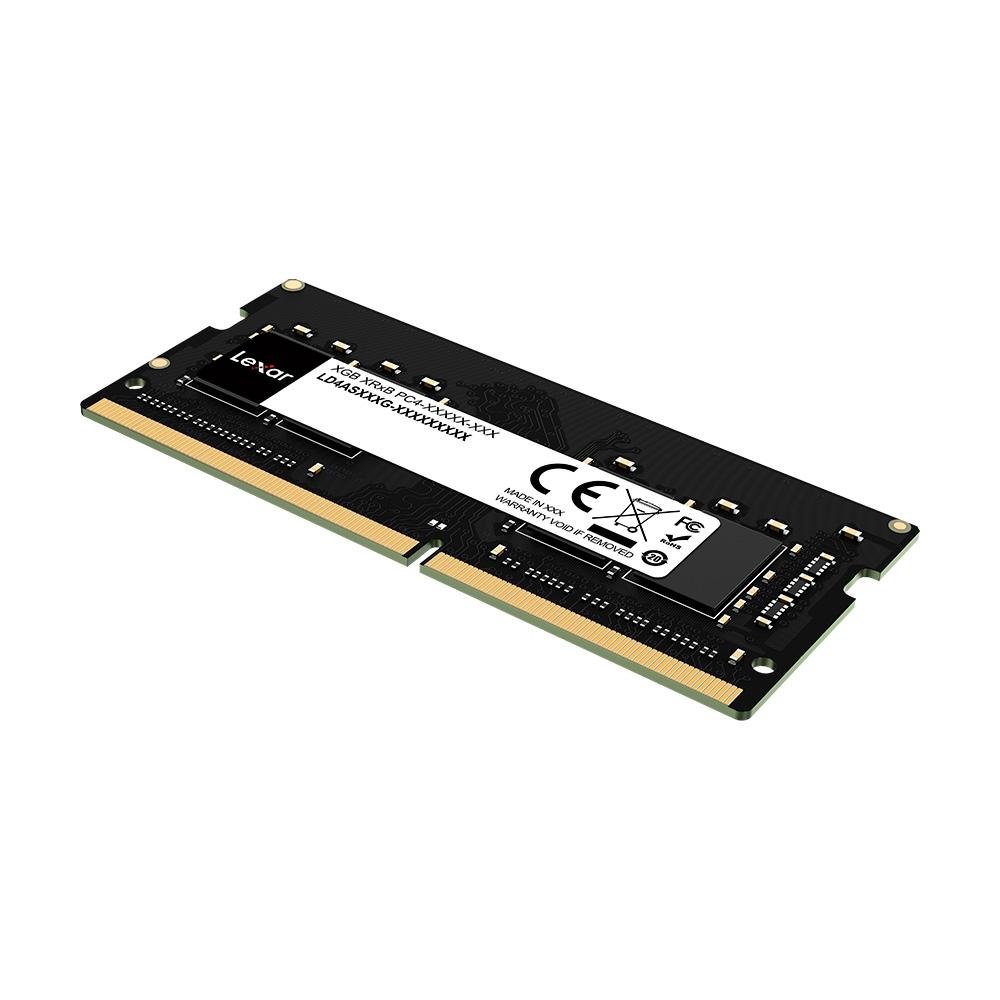 Memória Para Notebook Lexar, 16GB, 3200MHz, DDR4, CL22, Preto - LD4AS016G-B3200GSST Memória Para Notebook Lexar, 16GB, 3200MHz, DDR4, CL22, Preto - LD4AS016G-B3200GSST